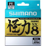 Леска плетёная SHIMANO KAIRIKI 8 PE 150 м разноцветная 0,280 мм 29 кг 59WPLA58R28